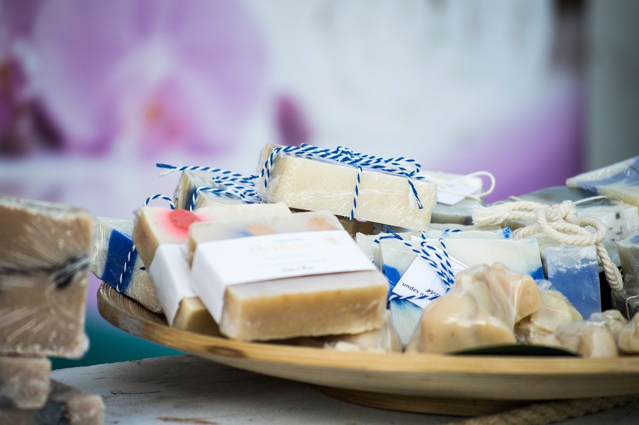 soap, handmade, bar